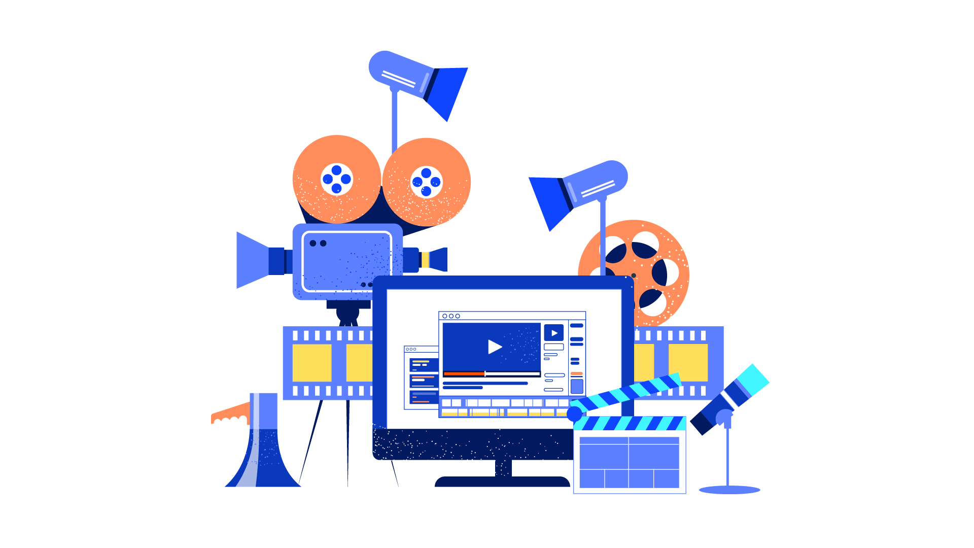 Enterprise Risks Video ProductonIllustration Equipment Explainer Video Maker 